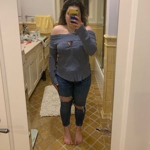 Vintage Havana Off the Shoulder Top